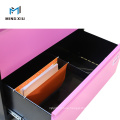 Mingxiu 3 Layer Steel File Cabinet / 3 Drawer Wide File Cabinets